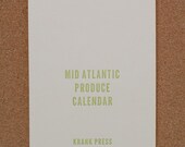 Mid-Atlantic Produce Calendar