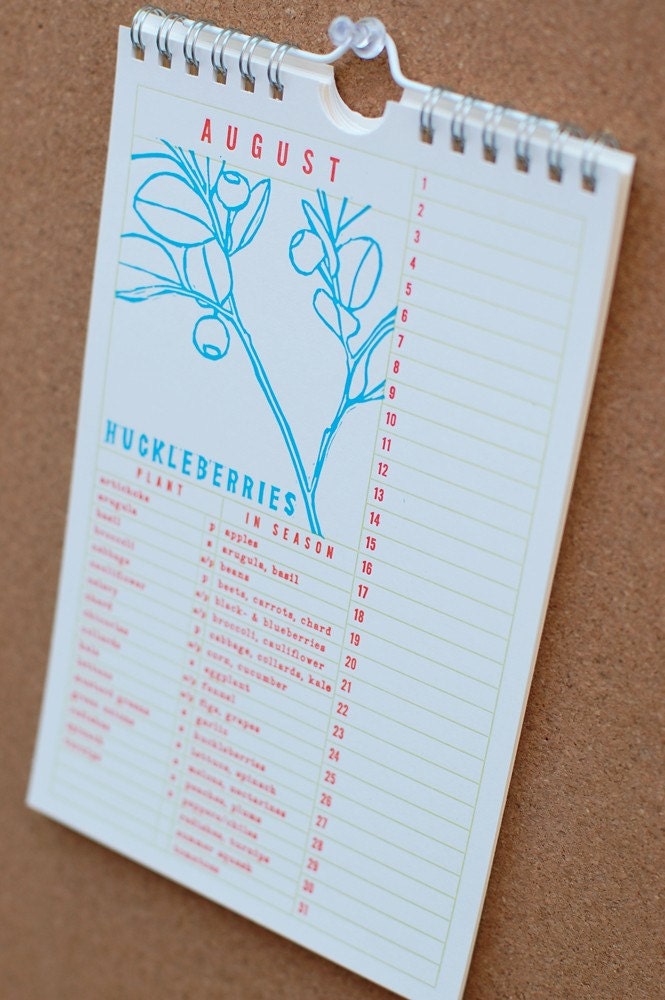 Pacific Northwest Produce Calendar