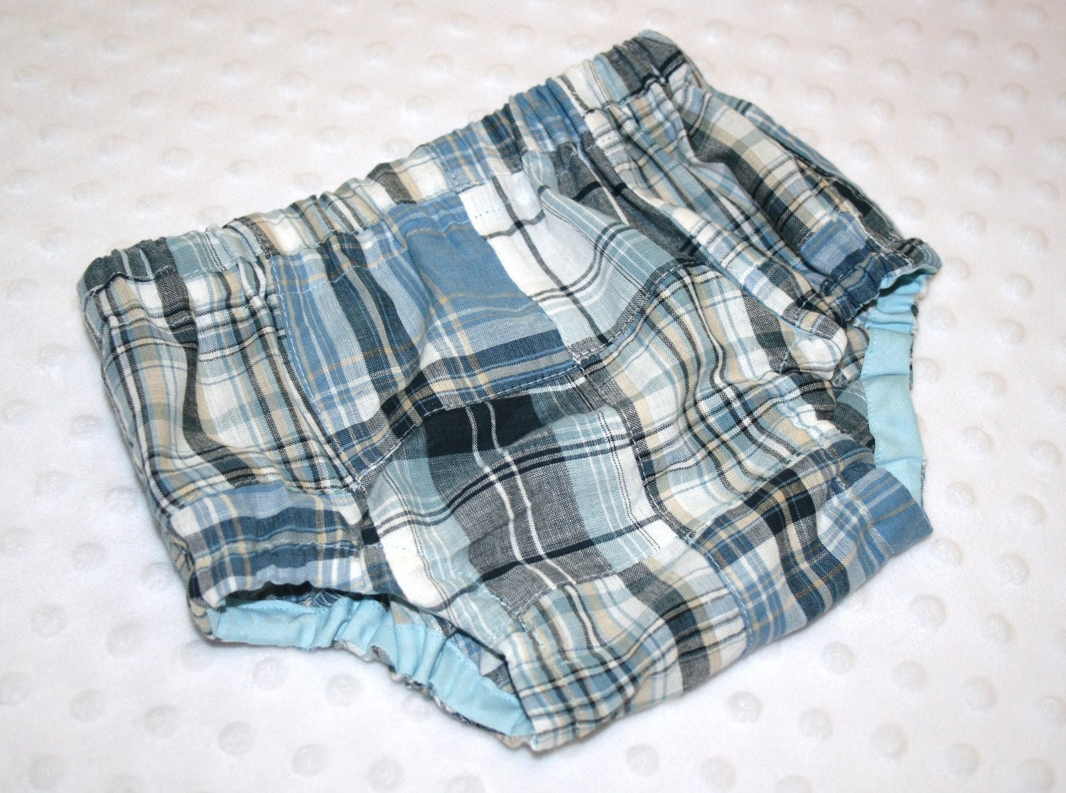 Priority Shipping - Patchwork Plaid Diaper Cover