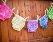 Gingham Diaper Covers