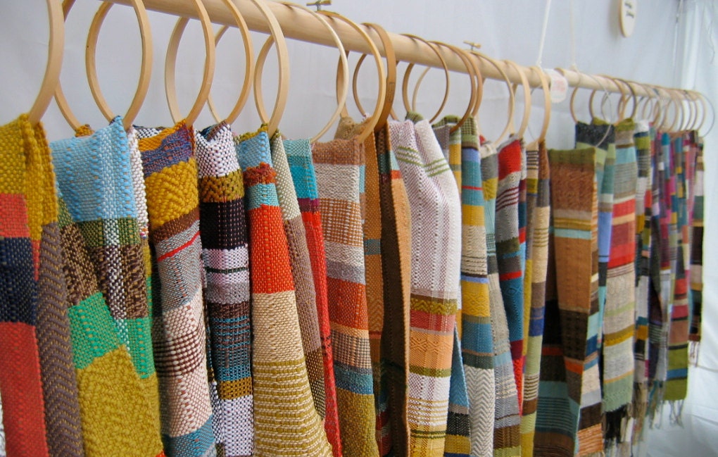 CUSTOM Handwoven Scarf - Woven Made to Order Scarf