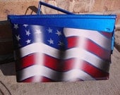 custom Ammo can or crafter can with american flag