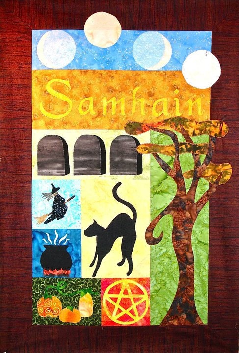 Samhain (Halloween) Quilt Wallhanging Pattern