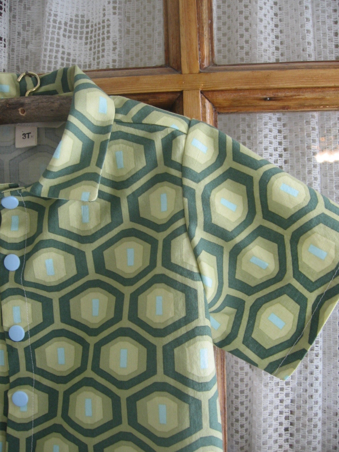 Turtle shirt for turtle lovers with snaps in 18m-6T