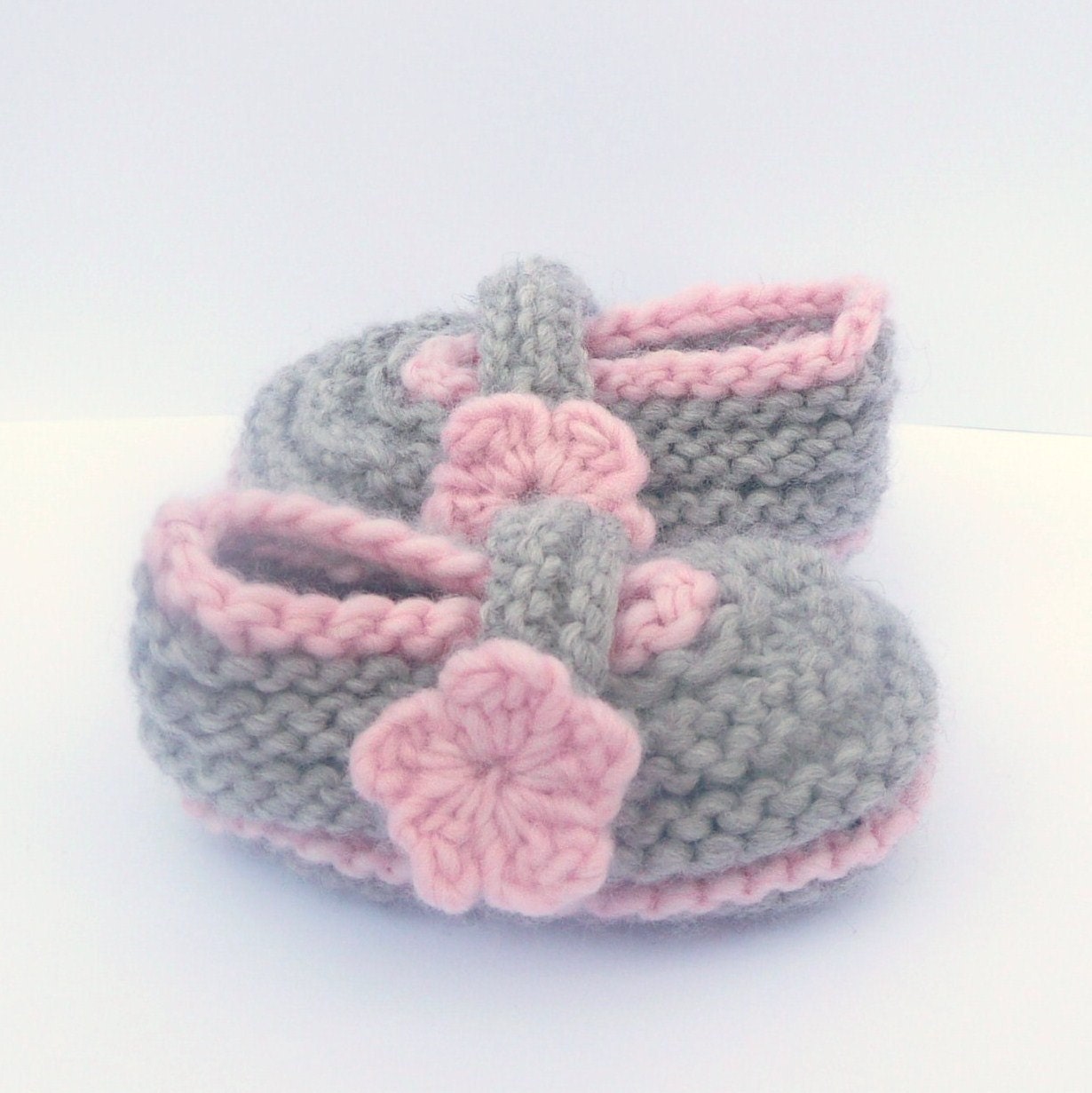 Knitting PATTERN BOOTIES Cosy Toes BABY Shoes Instant Download