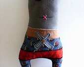 Crossley - Character scrap doll