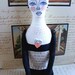 Original mixed media handmade art doll - Celine - Textile Artist Doll