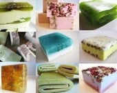 SOAP -3 vegan soaps. Pick any 3 of my handmade soaps and receive flat rate shipping