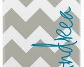 Personalized chevron with name iphone case