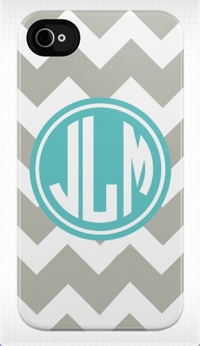 Personalized Chevron iphone case