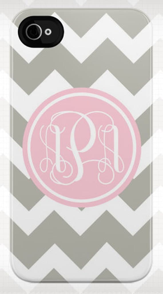 Personalized Chevron iphone case