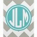 Personalized Chevron iphone case