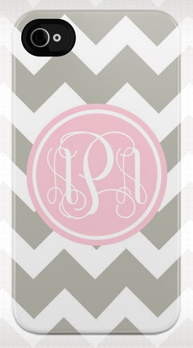 Personalized Chevron iphone case