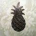 Large Solid Antiqued Brass Pineapple(1)-ANTS7597..