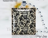 Sale - Buy 3 Get 1 Free- Recycled Scrabble Tile Pendant - Elizabeth