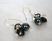 Pearl Cluster Earrings