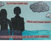 Measure 3 archival print 5x7 inch