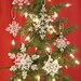 Christmas Decoration: 'Icy Elegance' is a gift packaged white quilled snowflake ornament Christmas ornament tree ornament