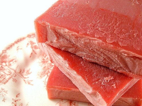 Tayberry & Teak Soap - Cold Process Soap - Berry Soap