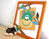 Monkey Papercut Picture