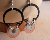 Drop Earring Dangle Mixed Metal Chandeliers Hardware Jewelry Industrial Hardware