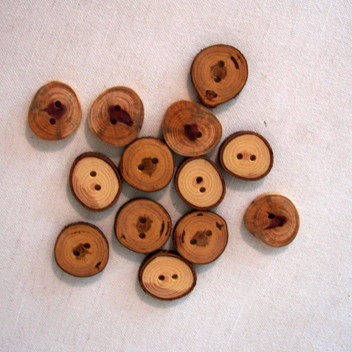 Funky Burnt Orange Cowl- Neckwarmer with Organic Buttons OR Tree Branch Buttons