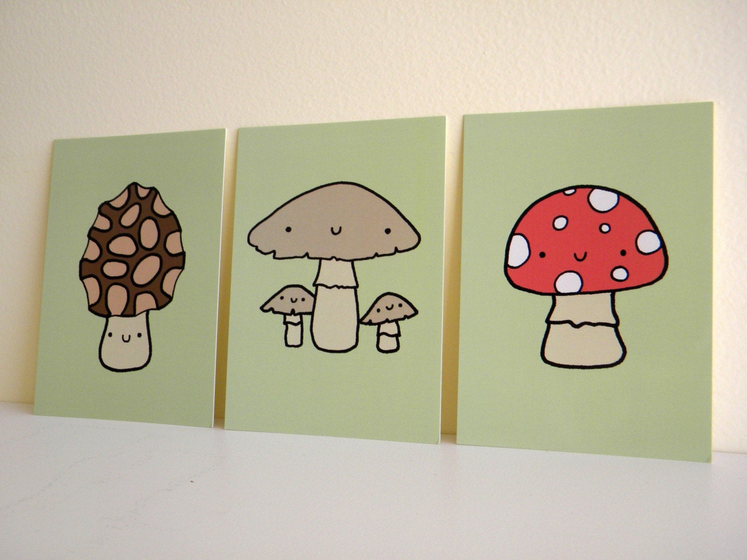 Mushroom Postcards