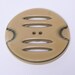VB1110 Vintage Button Huge Multi-Layered Button, over 2 inch, possibly celluloid, sew through