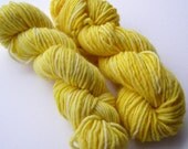 hand dyed lamb's pride bulky - yellow