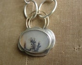 Plume Agate Necklace