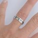 Sterling silver 'Ancient Egyptian hieroglyph' inspired ring