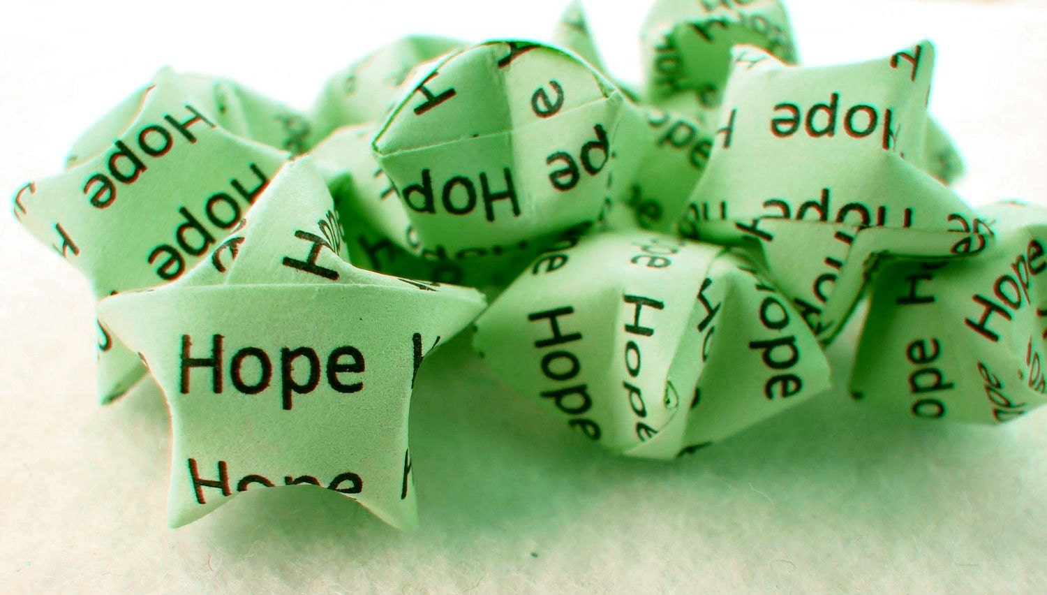 100 Origami Lucky Stars - Cancer Awareness - Your Color for Your Awareness
