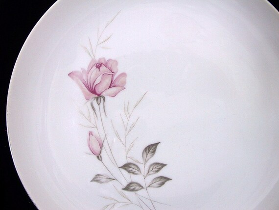 Vintage China Dishes AMERICAN ROSE by Camelot Vintage 1960s