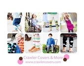 Crawler Covers Baby Leg Warmers-Choose Any 20 Pairs for 100 Plus FREE SHIPPING--WHOLESALE