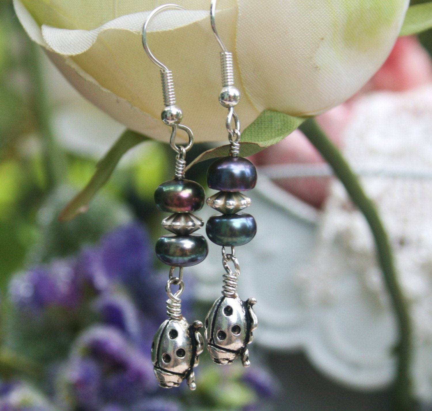 Pearls and Ladybugs
