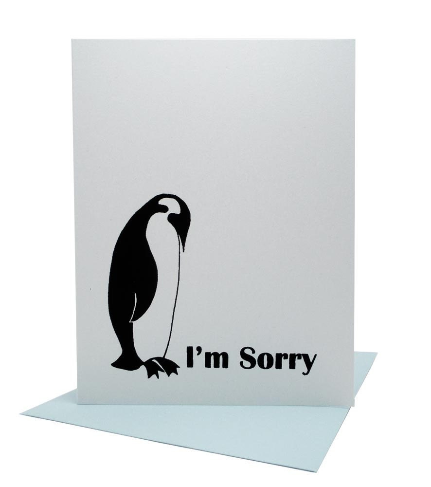 penguin sorry