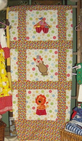 Fun at the Circus Applique Quilt