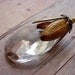 Crystal Chandelier Drop Pendant Necklace Clear Faceted Gold Romantic Heirloom Keepsake Gift for Her