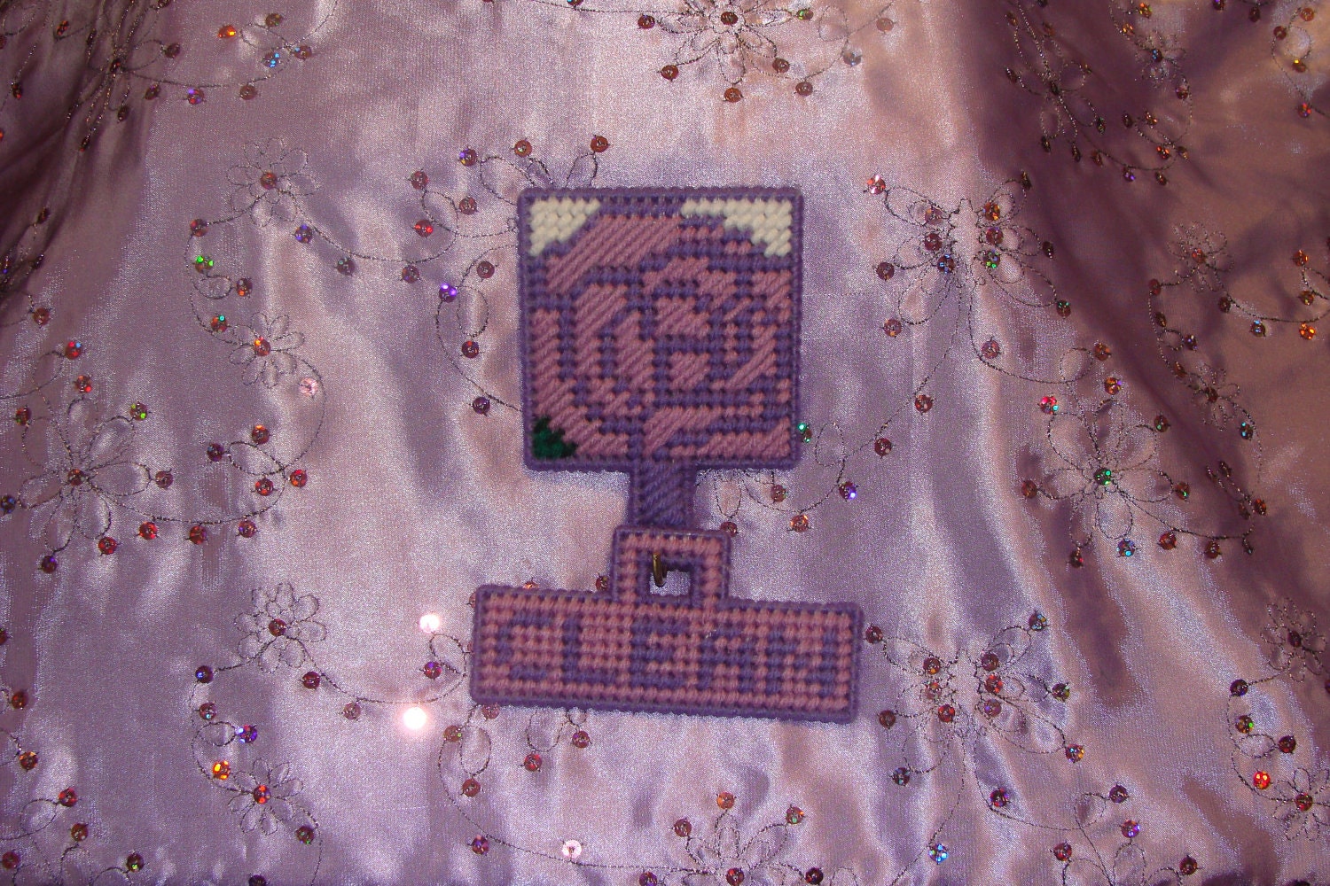 Open Rose Dishwasher Tag