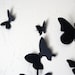 Free US Shipping- 40 3D Butterfly Wall Art Circle Burst