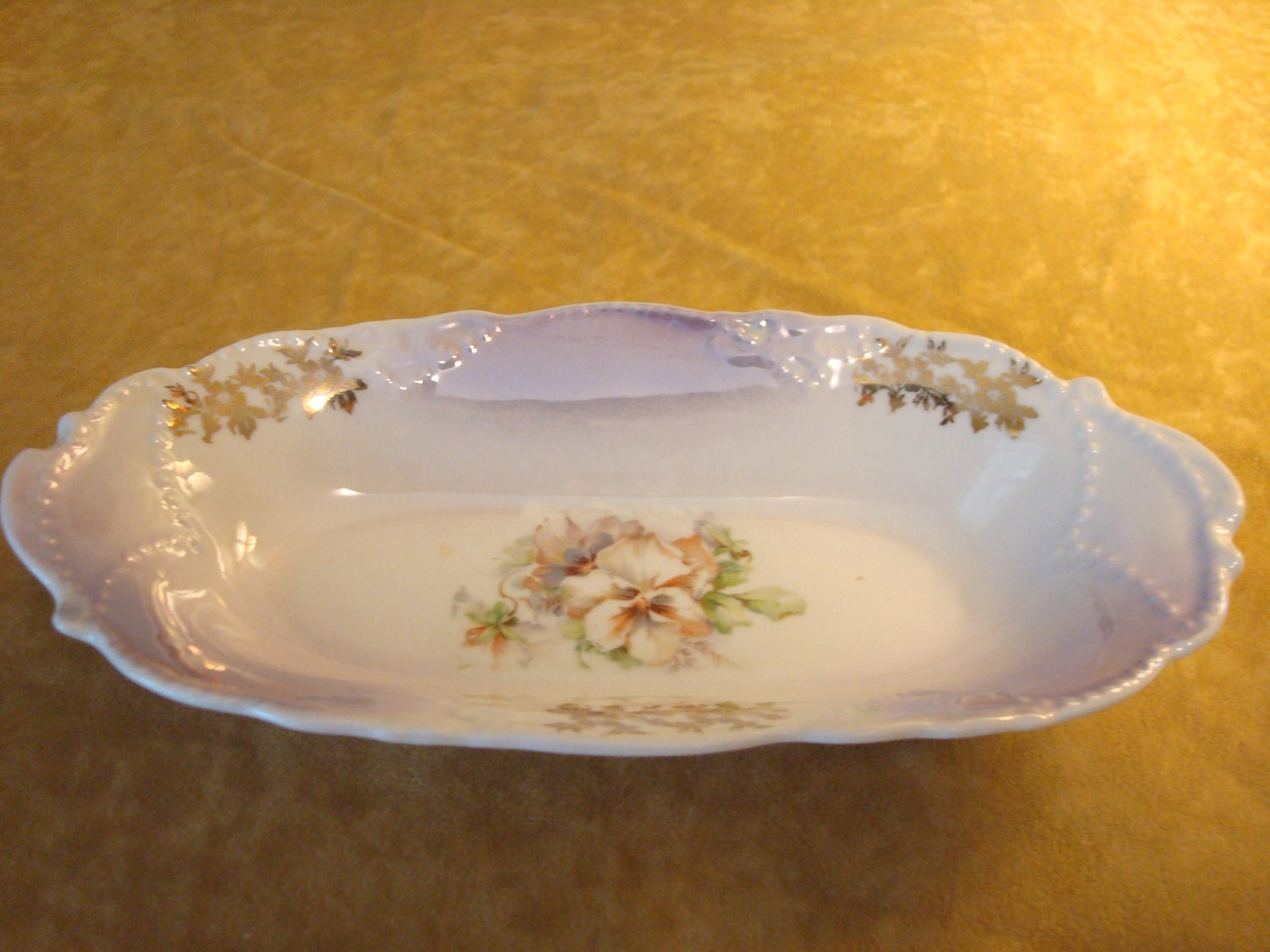 German china serving bowl