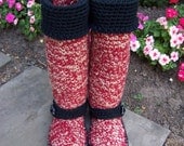 Stadium Boots - Custom Made In Your Favorite Team's Colors.  For The Ultimate Sports Fan.