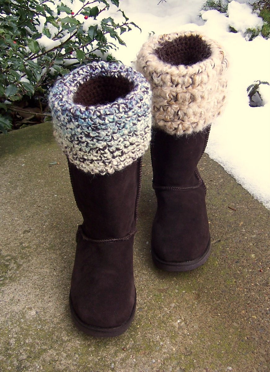 Boot Cuffs.   It IS possible to be snUgg and sassy at the same time