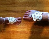 Mother Daughter Barefoot Sandals