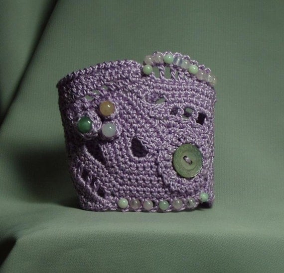 Lilac Cuff Bracelet