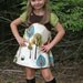 Woodland Owl Dress Jumper 12mos - 8