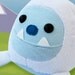 Zooguu Yeti - Medium - White and Blue