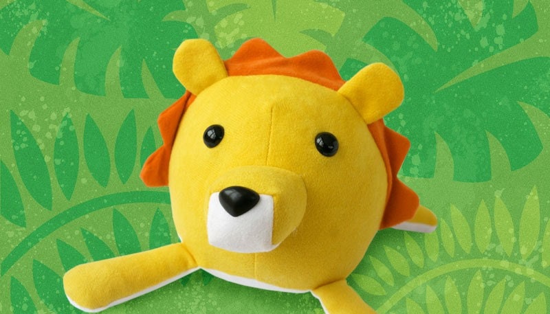 Zooguu Lion Plush - Medium - Customize It