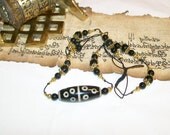 Ancient Tibetan Style DZI Bead, Necklace
