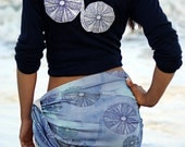Sea Urchin Organic Cotton Scarf